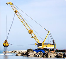 Marine Construction & Dredging - Onshore Diving Services